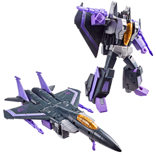 The Transformers: The Movie (1986) - Skywarp Studio Series Voyager Class 6.5" Action Figure