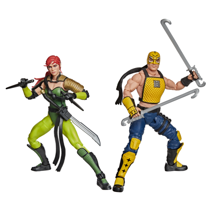G.I. Joe - Classified Series #212 - Ninja Force Scarlett and T'Jbang Action Figure 2-Pack