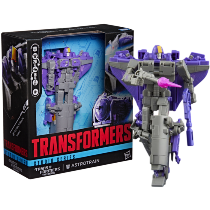 The Transformers: The Movie (1986) - Astrotrain Studio Series Leader Class 6.75" Action Figure