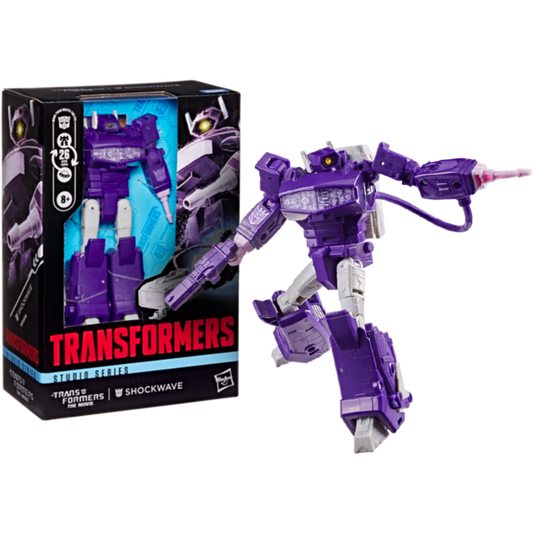The Transformers: The Movie (1986) - Shockwave Studio Series Voyager Class 6.5" Action Figure