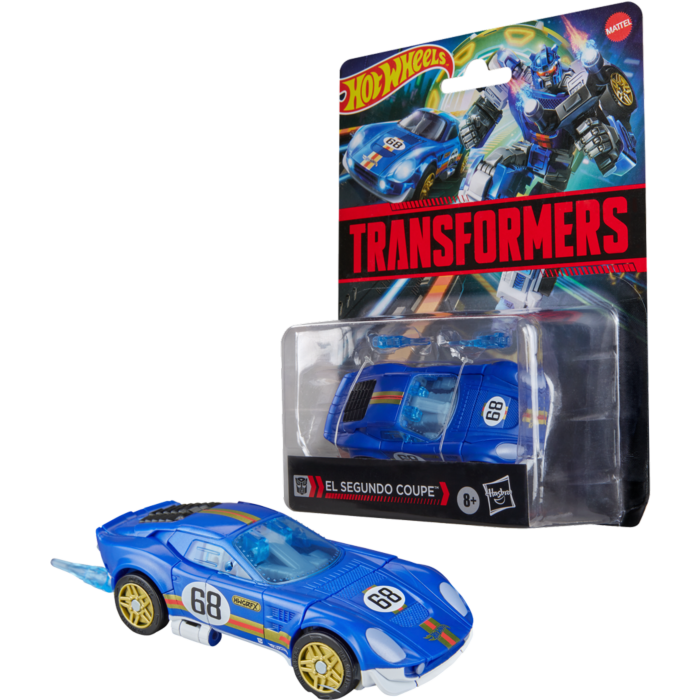 Hot Wheels x Transformers - El Segundo Coupe Transformers Collaborative 5" Action Figure