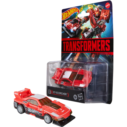 Hot Wheels x Transformers - GT-Scorcher Transformers Collaborative 5" Action Figure