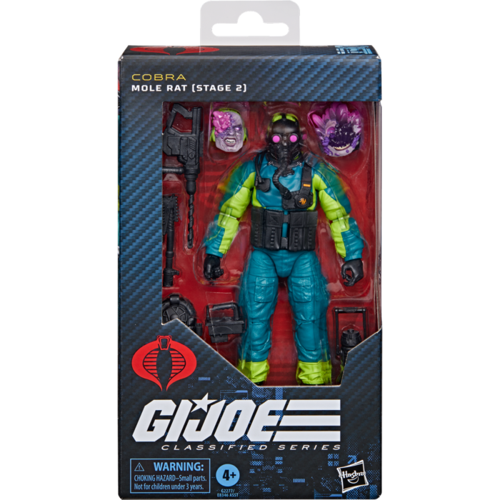 G.I. Joe - Mole Rat (Stage 2) Classified Series 6" Scale Action Figure