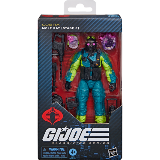 G.I. Joe - Mole Rat (Stage 2) Classified Series 6" Scale Action Figure