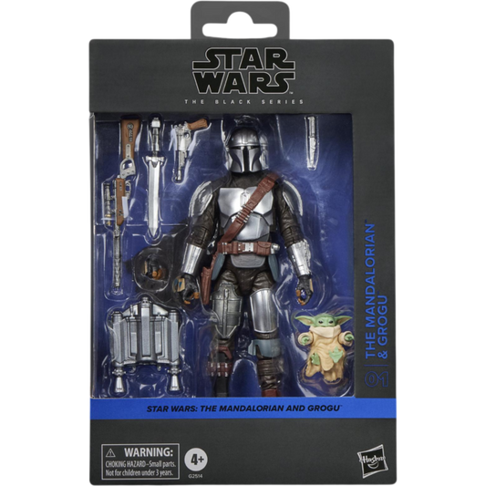Star Wars: The Mandalorian & Grogu (2026) - The Mandalorian & Grogu Black Series Deluxe 6" Scale Action Figure
