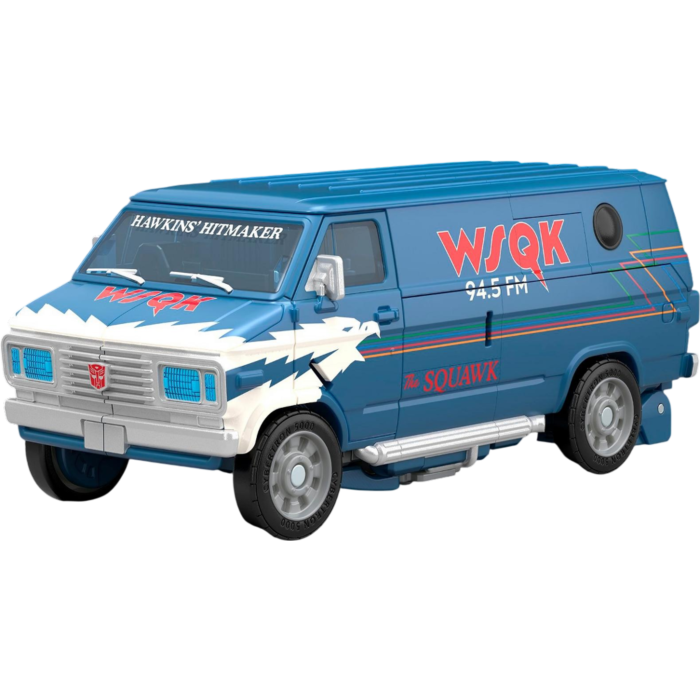 Transformers x Stranger Things - Freakwency and 8-Trax Transformers Collaborative 6" Action Figure