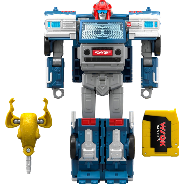 Transformers x Stranger Things - Freakwency and 8-Trax Transformers Collaborative 6" Action Figure