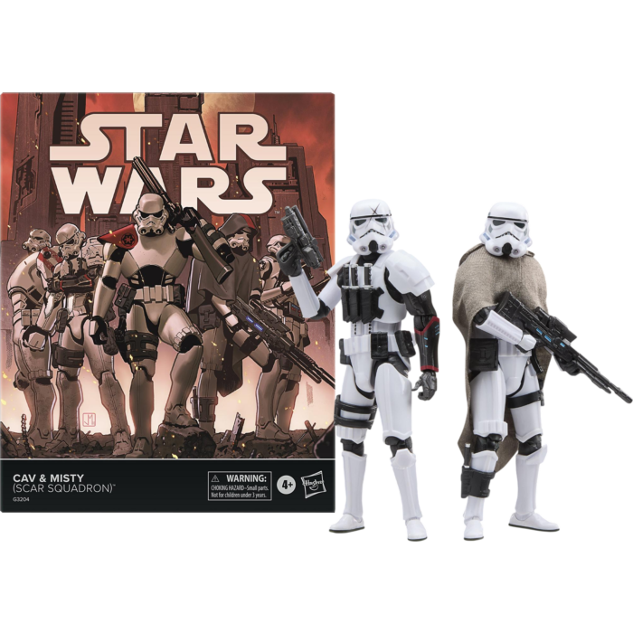 Star Wars - Misty & Cav (SCAR Squadron) Black Series 6" Scale Action Figure