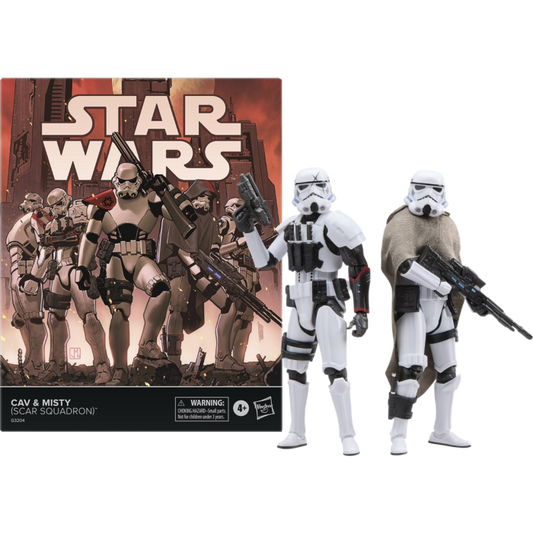 Star Wars - Misty & Cav (SCAR Squadron) Black Series 6" Scale Action Figure