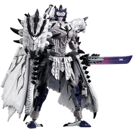 Transformers x Monster Hunter - Silver Rathalos Prime Synergenex Series Takara Tomy 5.5" Action Figure