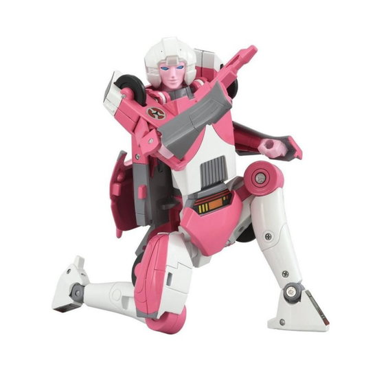 The Transformers: The Movie (1986) - Arcee Missing Link C-08 Takara Tomy 5.5" Action Figure