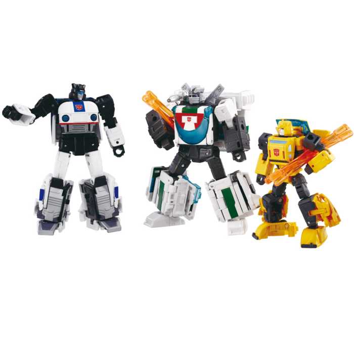 Transformers: Generation 1 - Cybertron Chase Dramatic Capture Series Takara Tomy Action Figure 3-Pack