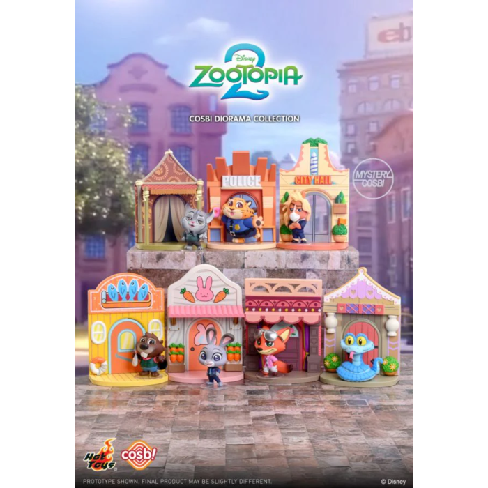 Zootopia 2 - Zootopia Diorama Cosbi Bobble-Head Series 2