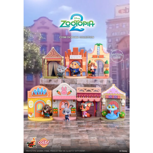 Zootopia 2 - Zootopia Diorama Cosbi Bobble-Head Series 2