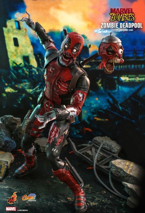 Marvel Zombies - Zombie Deadpool 1/6th Scale Hot Toys Action Figure