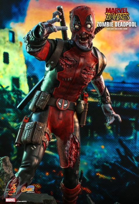 Marvel Zombies - Zombie Deadpool 1/6th Scale Hot Toys Action Figure