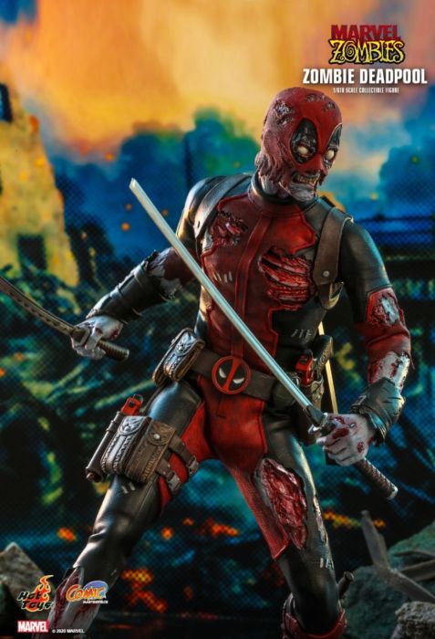 Marvel Zombies - Zombie Deadpool 1/6th Scale Hot Toys Action Figure