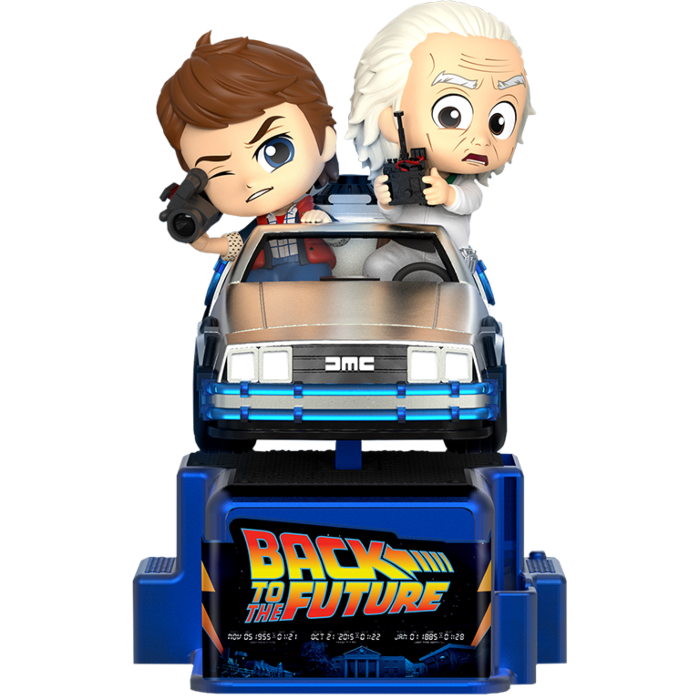 Back to the Future - Marty McFly & Doc Brown CosRider Hot Toys Figure