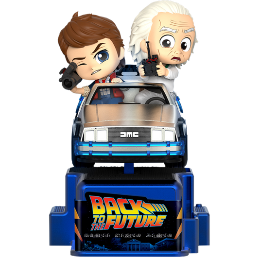 Back to the Future - Marty McFly & Doc Brown CosRider Hot Toys Figure