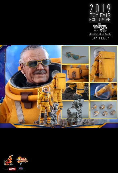 Guardians of the Galaxy: Vol. 2 - Stan Lee 1/6th Scale Hot Toys Action Figure (2019 Toy Fair Exclusive)