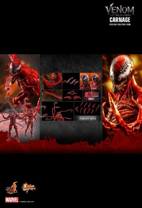 Venom: Let There Be Carnage - Carnage 1/6th Scale Hot Toys Action Figure