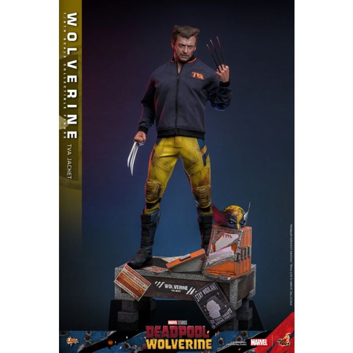 Deadpool & Wolverine (2024) - Wolverine (TVA Jacket Version) 1/6th Scale Hot Toys Action Figure
