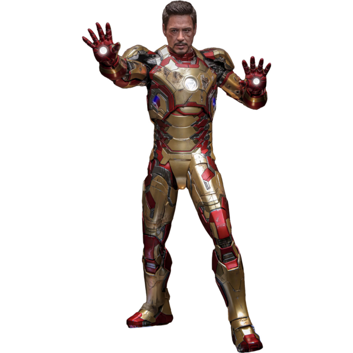 Iron Man 3 - Iron Man Mark XLII 42 (2.0) Deluxe 1/6th Scale Hot Toys Action Figure