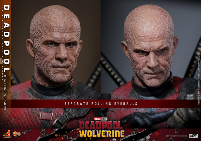 Deadpool & Wolverine (2024) - Deadpool (Battling Version) 1/6th Scale Hot Toys Action Figure **Pre-order**