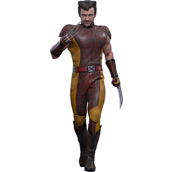 Deadpool & Wolverine (2024) - Wolverine (Classic Brown & Tan Suit) 1/6th Scale Hot Toys Action Figure (Hot Toys Exclusive)