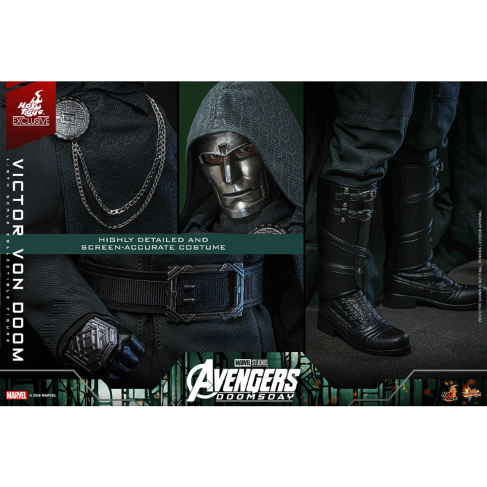 "Early access" - Avengers: Doomsday - Victor Von Doom 1/6th Scale Hot Toys Action Figure (Hot Toys Exclusive)