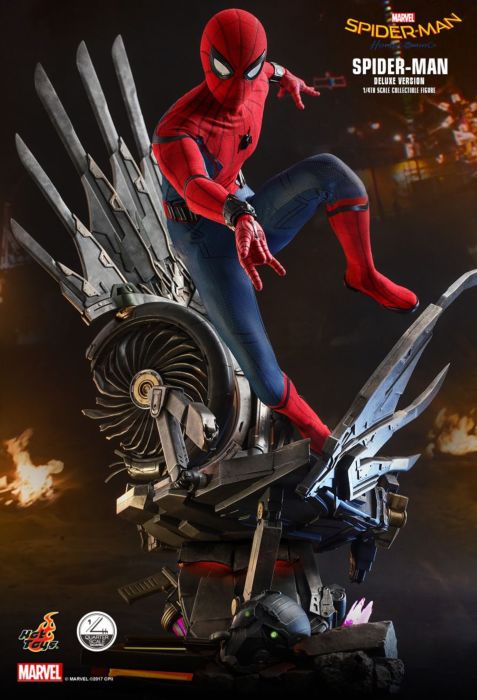 Spider-Man: Homecoming - Spider-Man Deluxe 1/4 Scale Hot Toys Action Figure