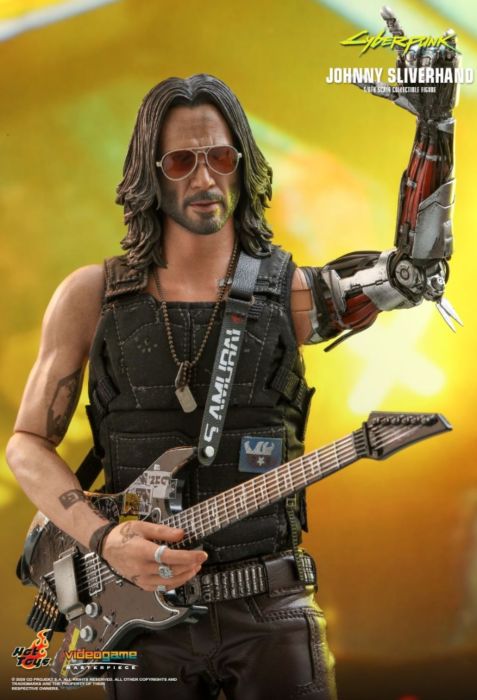 Cyberpunk 2077 Johnny Silverhand 1 6th Scale Hot Toys Action Figure   Hotvgm47 Cyberpunk 2077 Johnny Silverhand 1 6th Scale Hot Toys Action Figure 05 