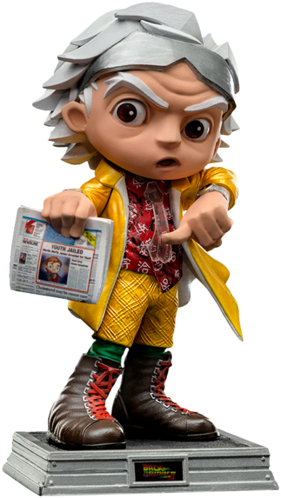Back to the Future Part II - Doc Brown MiniCo 6” Vinyl Figure
