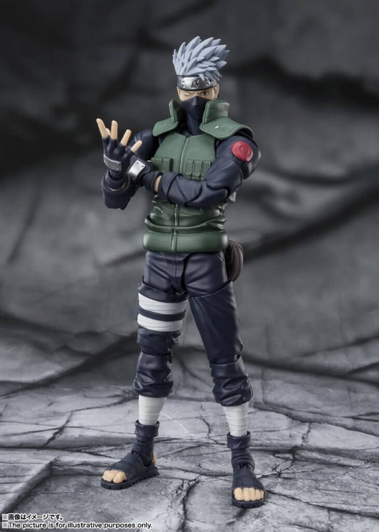 S.H.FIGUARTS Naruto Hatake Kakashi -The Famed Sharingan Hero- (repeat)