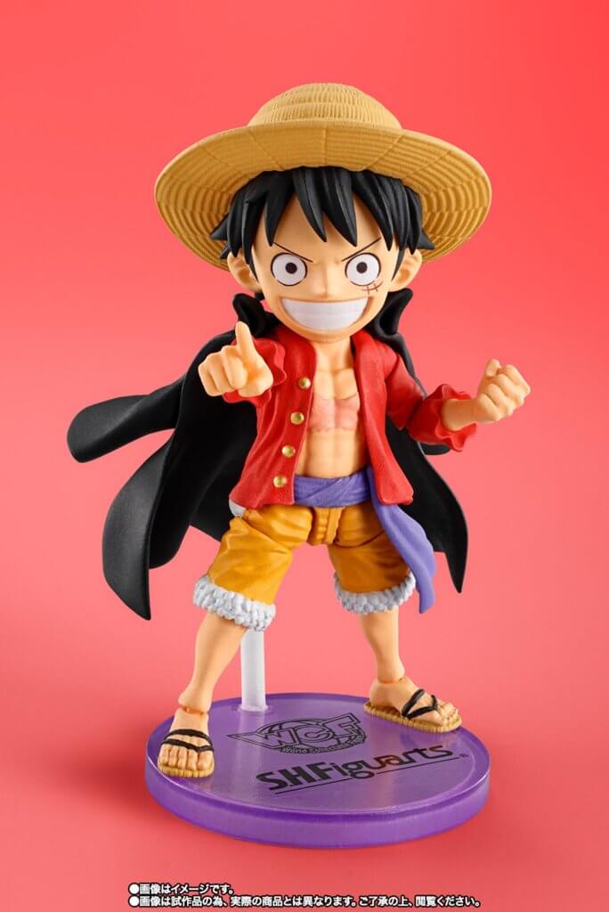 S.H.FIGUARTS One Piece World Collectable Figure x S.H.Figuarts Monkey.D.Luffy (Tamashii Web Shop Ver.)