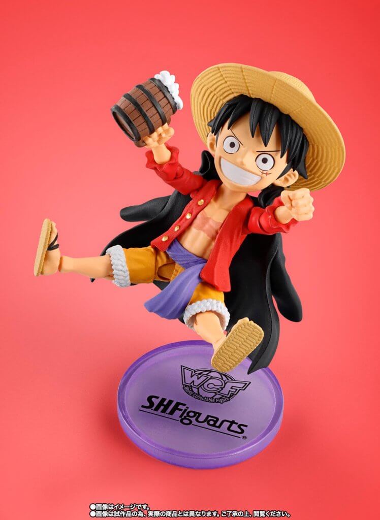 S.H.FIGUARTS One Piece World Collectable Figure x S.H.Figuarts Monkey.D.Luffy (Tamashii Web Shop Ver.)