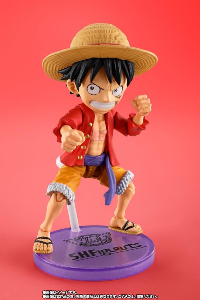 S.H.FIGUARTS One Piece World Collectable Figure x S.H.Figuarts Monkey.D.Luffy (Tamashii Web Shop Ver.)