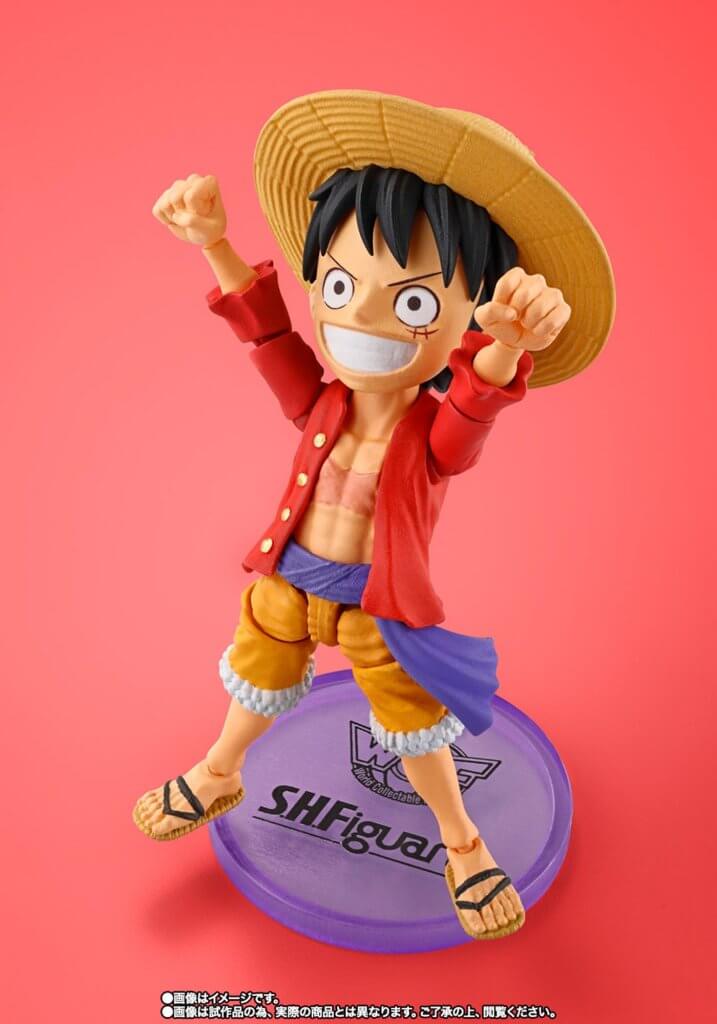 S.H.FIGUARTS One Piece World Collectable Figure x S.H.Figuarts Monkey.D.Luffy (Tamashii Web Shop Ver.)