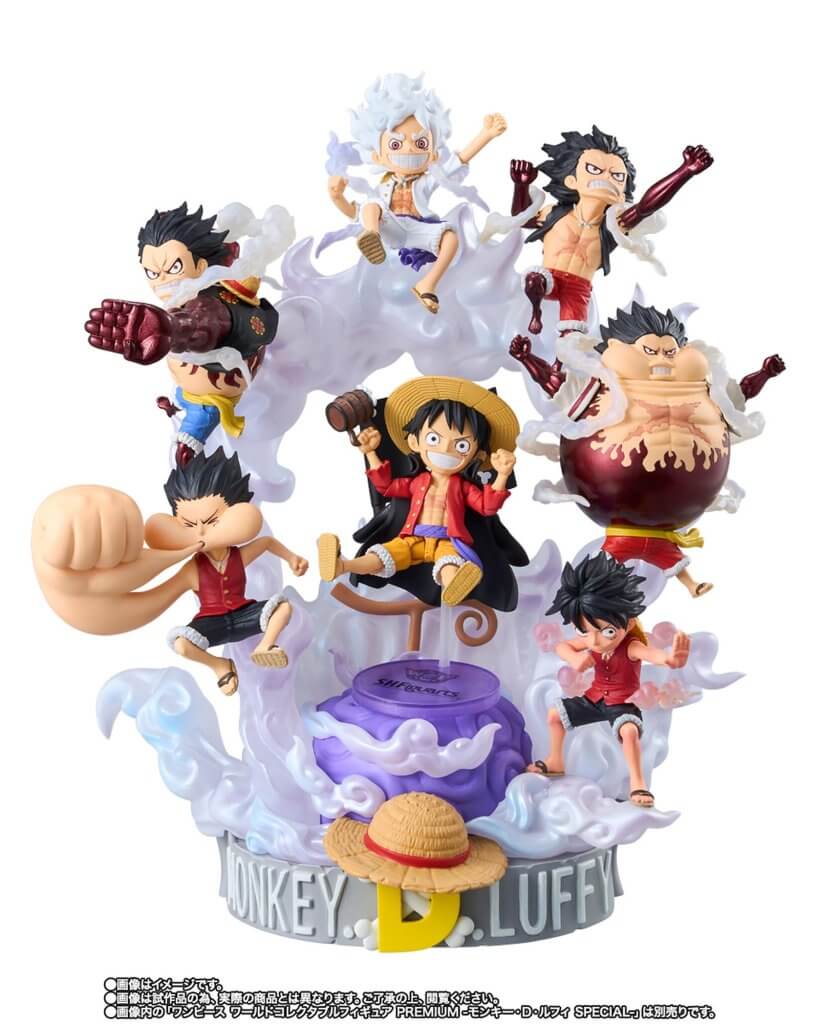 S.H.FIGUARTS One Piece World Collectable Figure x S.H.Figuarts Monkey.D.Luffy (Tamashii Web Shop Ver.)