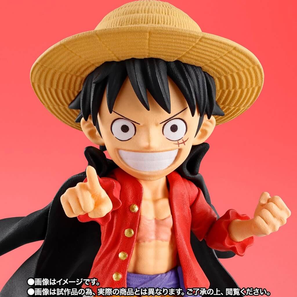 S.H.FIGUARTS One Piece World Collectable Figure x S.H.Figuarts Monkey.D.Luffy (Tamashii Web Shop Ver.)