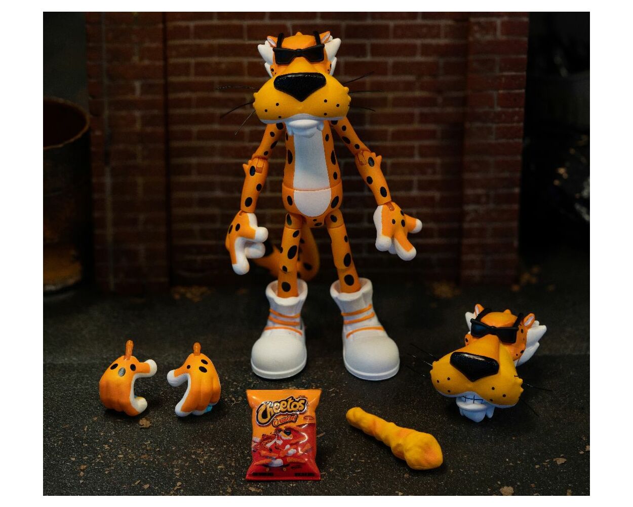 Cheetos Chester Cheetah 6 Action Figure Jada Toys