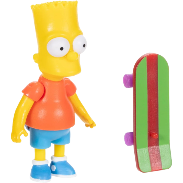 The Simpsons Bart Simpson Wave 1 2.5 Inch Scaled Figure