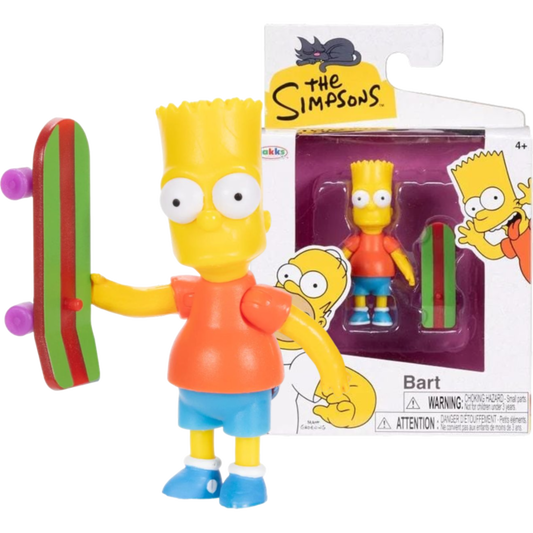 The Simpsons Bart Simpson Wave 1 2.5 Inch Scaled Figure