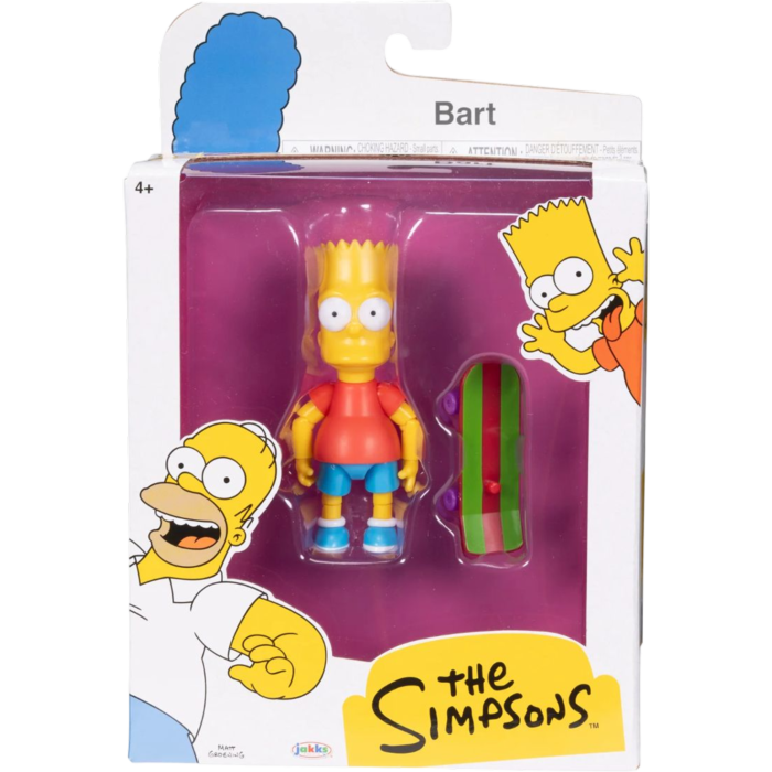 The Simpsons Bart Simpson Wave 1 5 Inch Scaled Figure