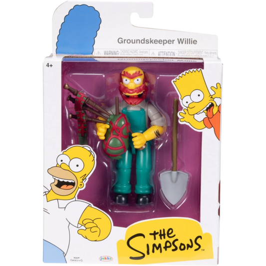 The Simpsons - Groundskeeper Willie 5" Scale Action Figure (Wave 1)