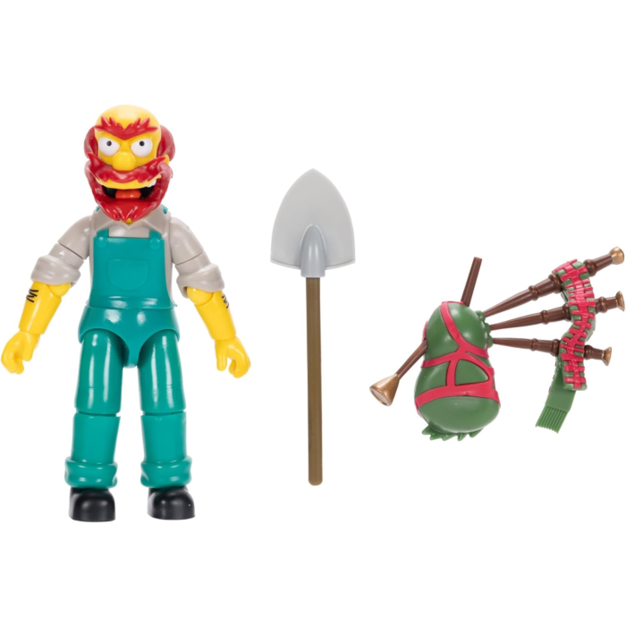 The Simpsons - Groundskeeper Willie 5" Scale Action Figure (Wave 1)