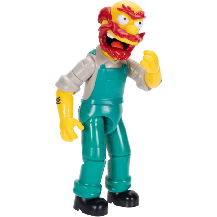 The Simpsons - Groundskeeper Willie 5" Scale Action Figure (Wave 1)