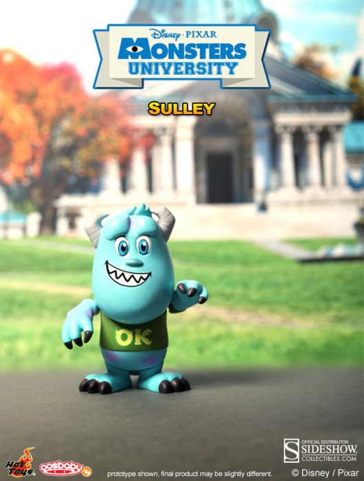 Monsters University - Sulley Cosbaby 3" Hot Toys Figure
