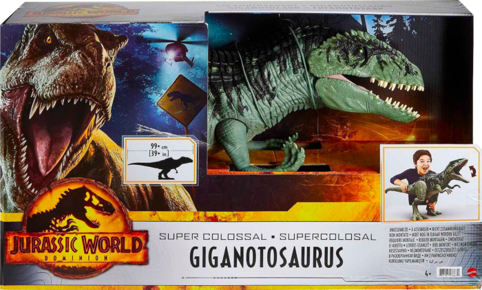 Jurassic World Dominion - Giganotosaurus Super Colossal 38” Action Figure