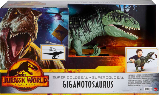 Jurassic World Dominion - Giganotosaurus Super Colossal 38” Action Figure